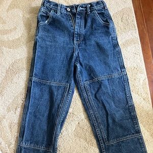 john galt dark wash high rise jeans